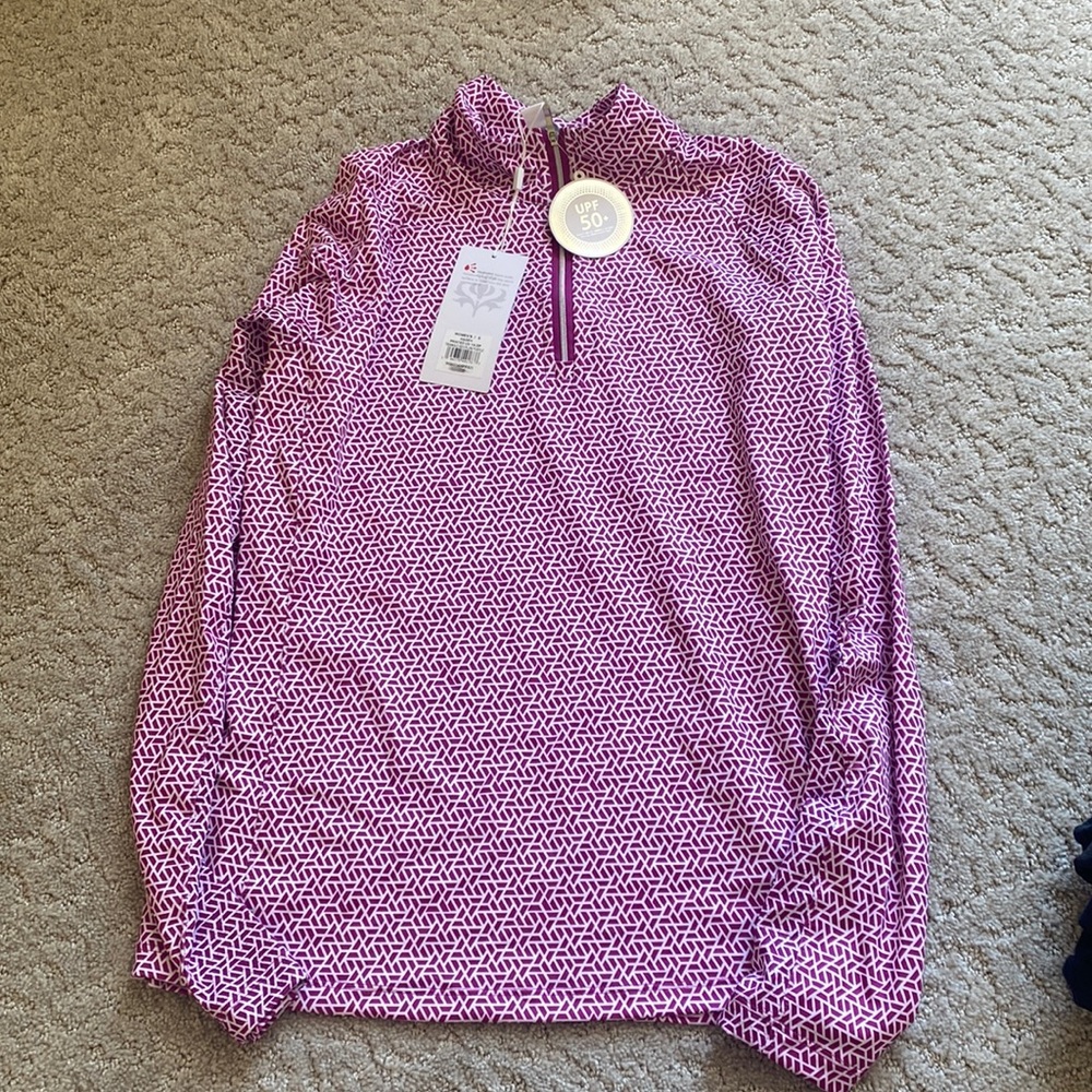 Women golf zip up